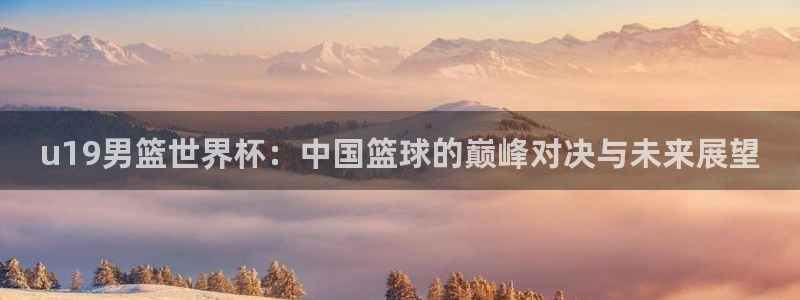 亚洲区世界杯预选赛:u19男篮世界杯:中国篮球的巅峰对决与未来展望